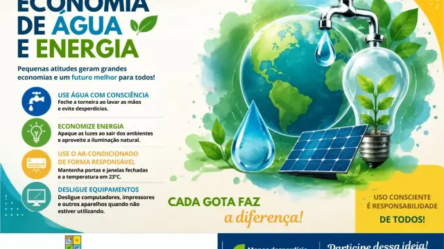 A3P INCENTIVA O CONSUMO CONSCIENTE DE ÁGUA E ENERGIA NOS ÓRGÃOS PÚBLICOS